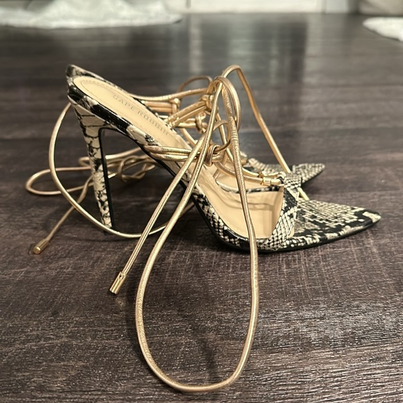 Snake Print heels - Picture 4 of 4